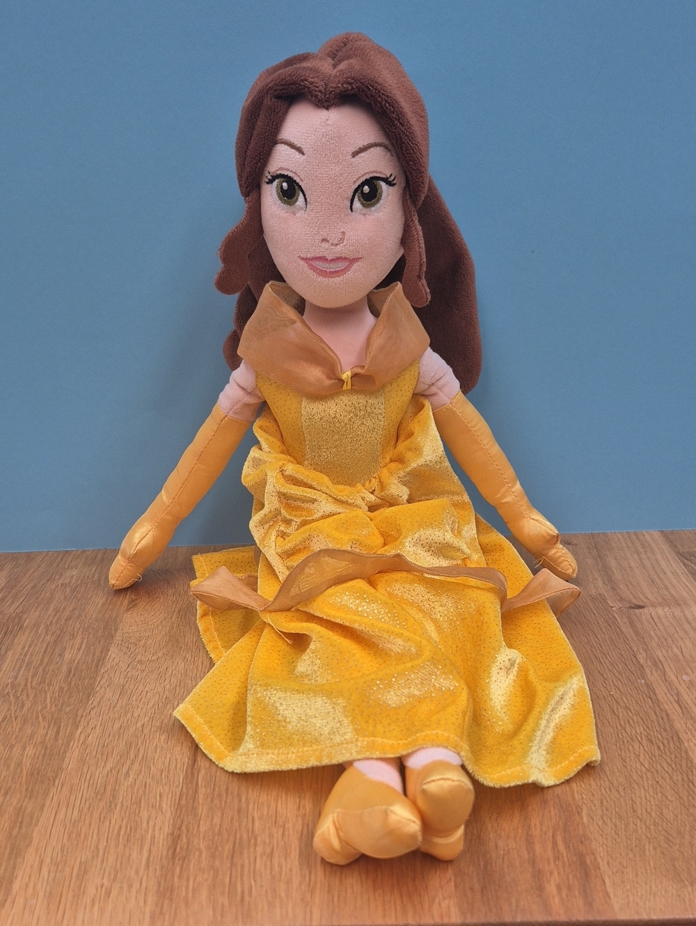 Disney Belle Yellow & Brown Princess Plush Doll